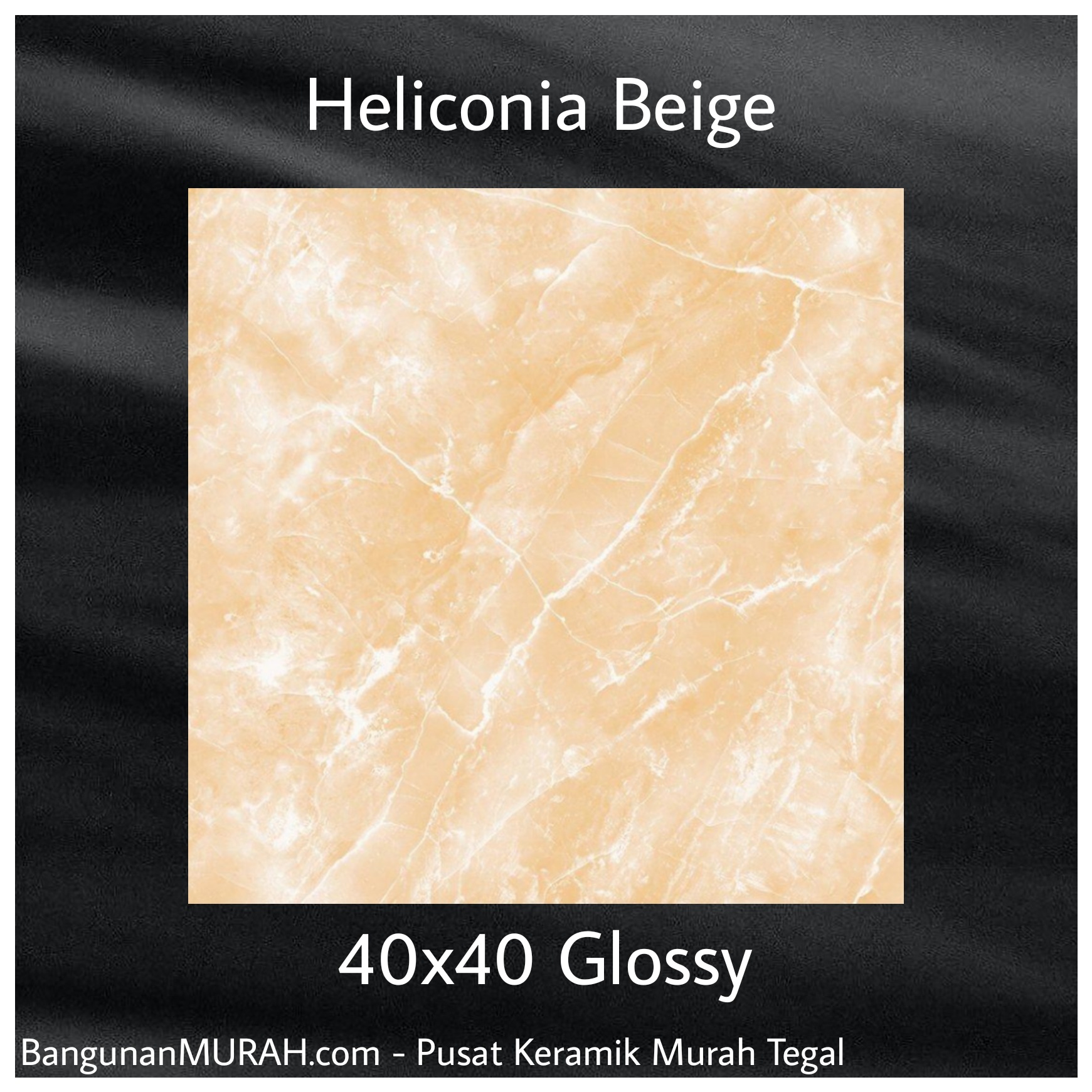 Accura Keramik Lantai X Heliconia Beige Motif Marble