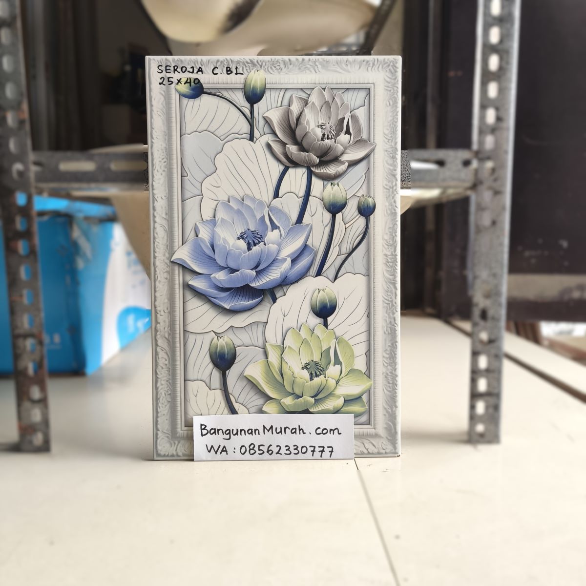 MILAZZO WT SEROJA BLUE 25X40