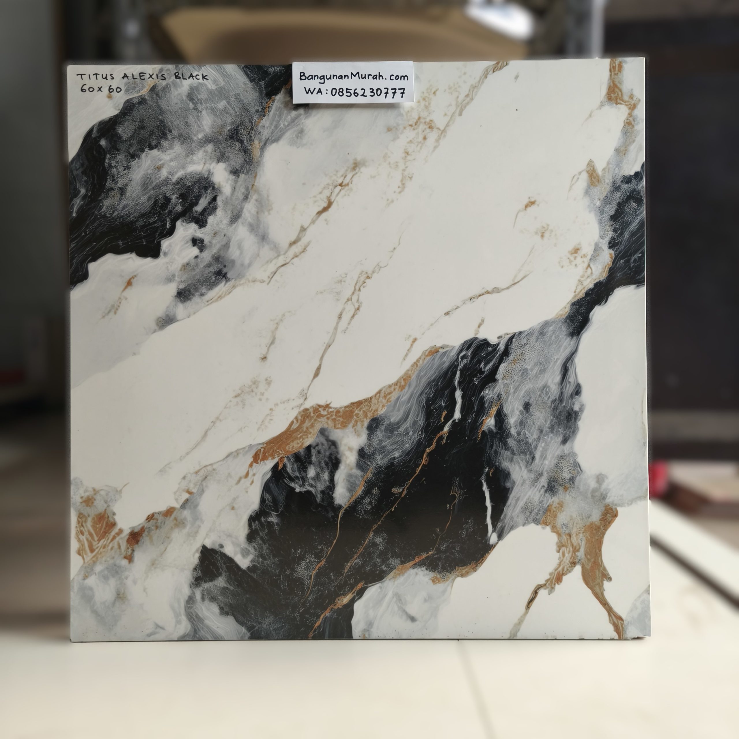 TITUS FT ALEXIS BLACK 60X60 REC