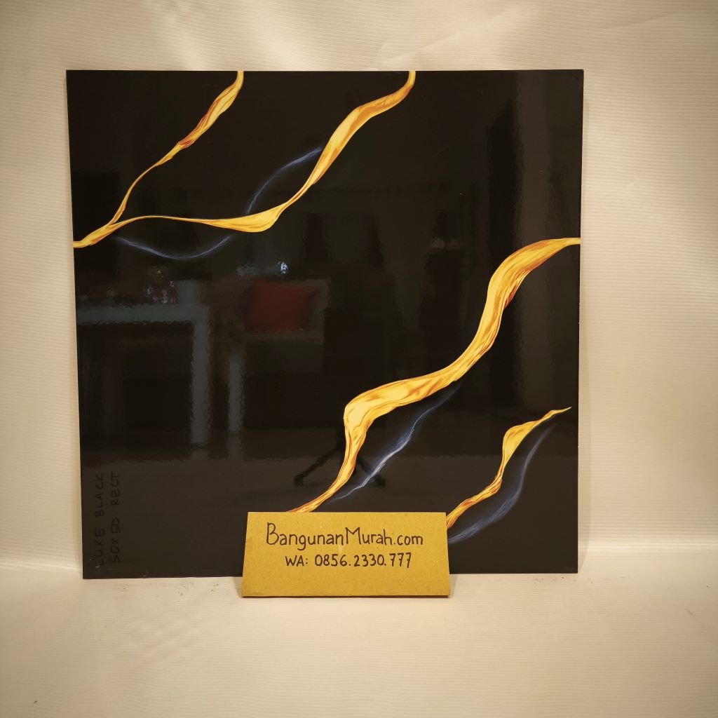 PLATINUM FT LUXE BLACK 50X50 RECTIFIED